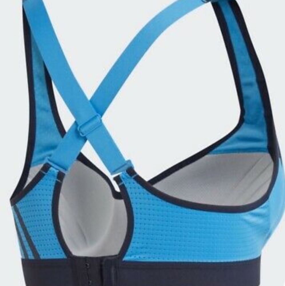 ADIDAS STRONGER DU3853 RACER SPORTS BRA TOP - Picture 8 of 12